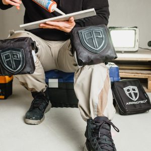 AIRPROTECT Knieschoner bei der Arbeit